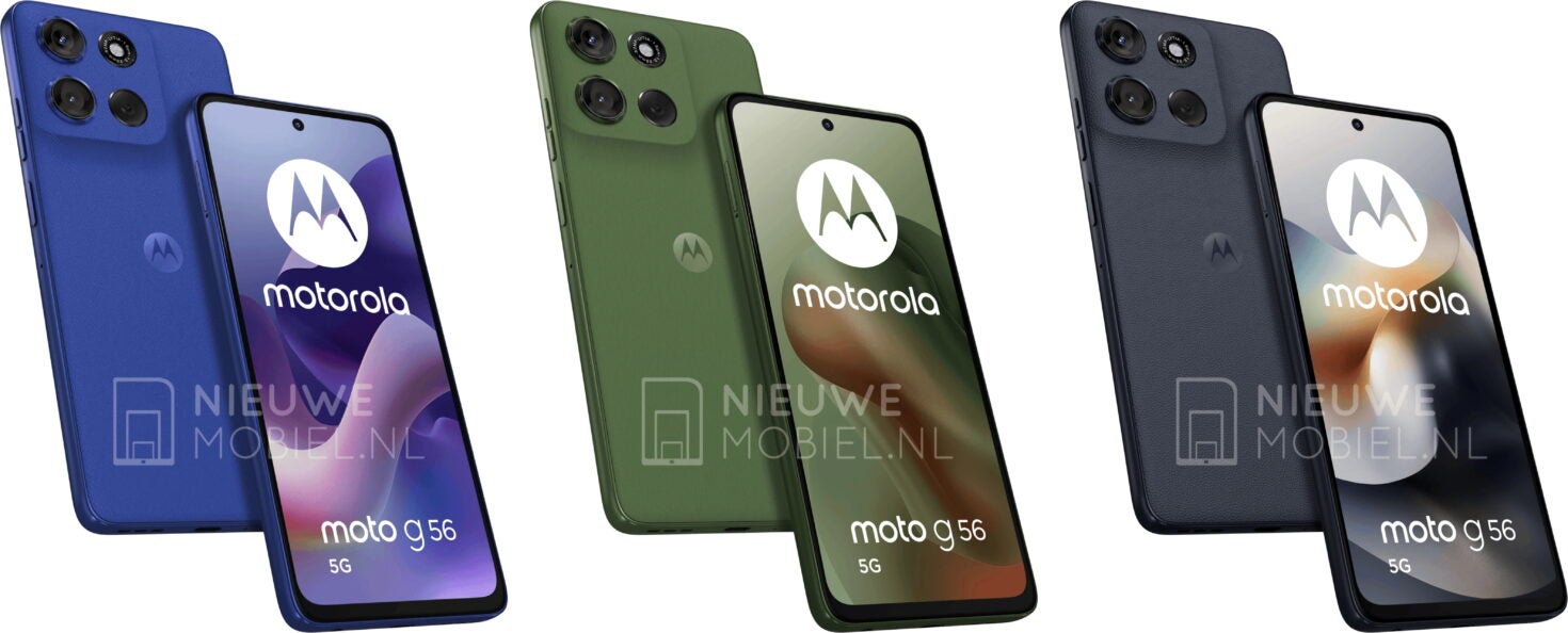 最新泄露的照片全方位展示了摩托罗拉即将推出的Moto G56