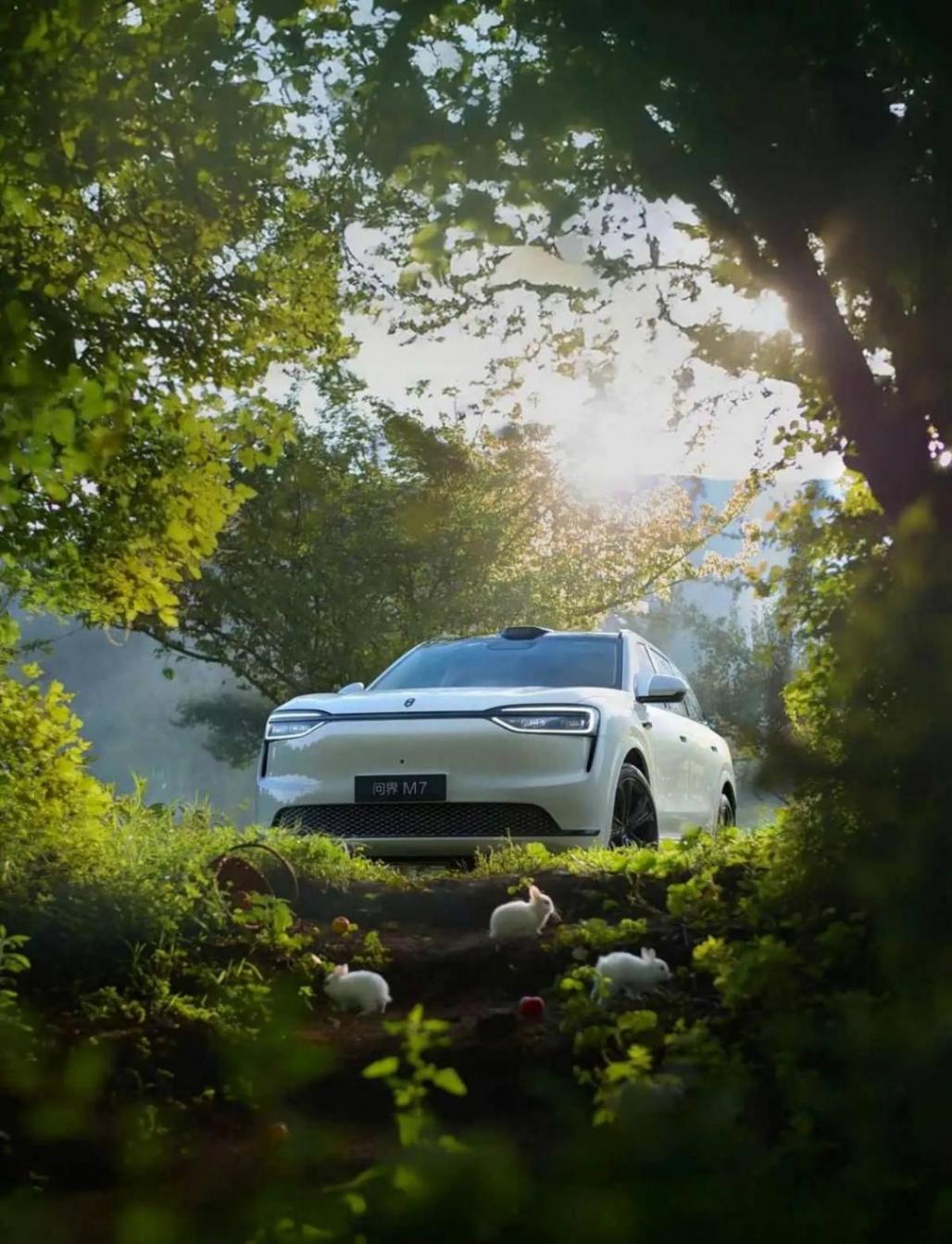 全新问界M7黑白武士车身配色发布 新涂装将在9月推出